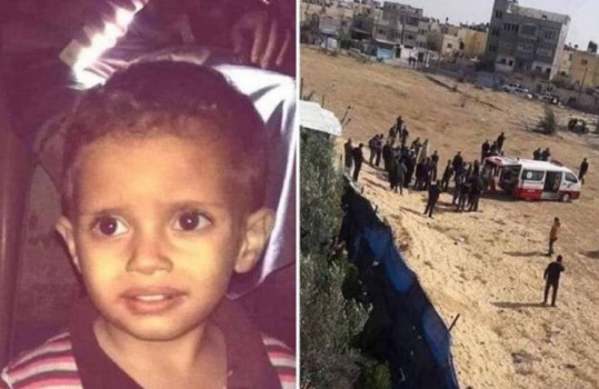 نيابة غزة: 3 تهم بحق قاتل الطفل 'محمود شقفة'