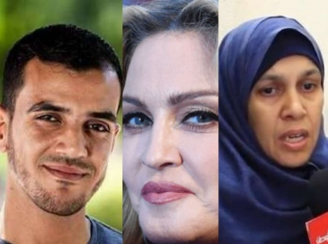 والدة الشهيد مرتجي توجه رسالة للمغنية مادونا لمشاركتها بمهرجان بـ"إسرائيل"