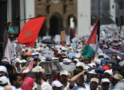 المغرب تنتصر لفلسطين
