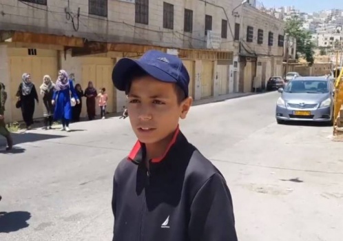 وحوش تنهش طفلاً فلسطينياً في الخليل