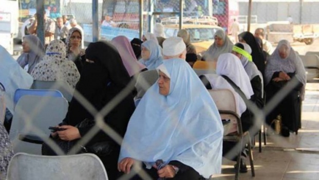 مغادرة الفوج الأول من حجاج غزة