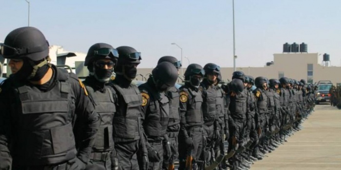 القوة 101 تدخل نابلس لبسط النظام