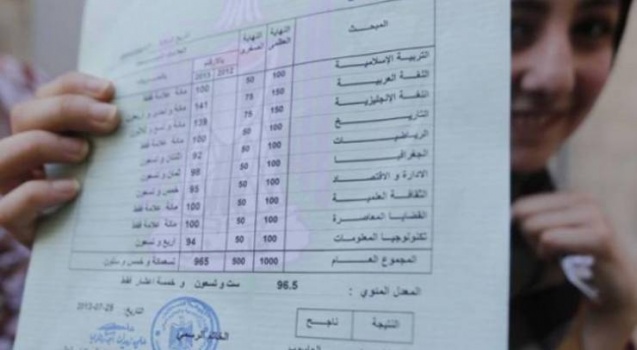 نتائج الدورة 2 من امتحان التوجيهي: نسبة النجاح 66.43%