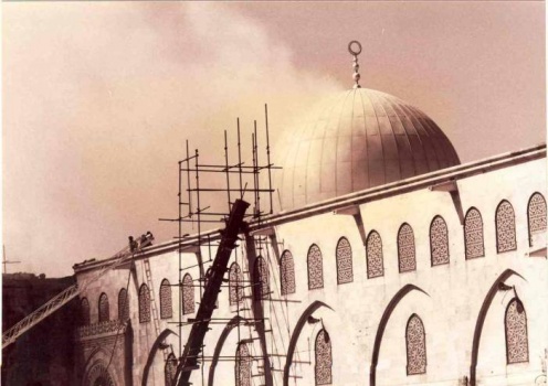 50 عاماً على جريمة إحراق المسجد الأقصى المبارك