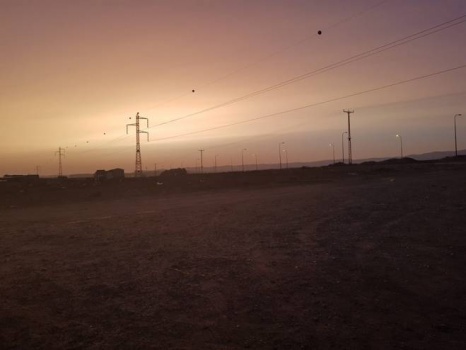 ما سر السماء الحمراء في فلسطين هذا المساء؟