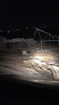الاحتلال يهدم خيمة الاعتصام في وادي الحمص