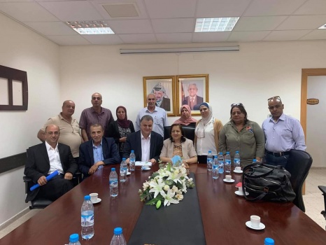 وزيرة الصحة تبحث ملف التأمين الصحي مع "نقابات عمال فلسطين"