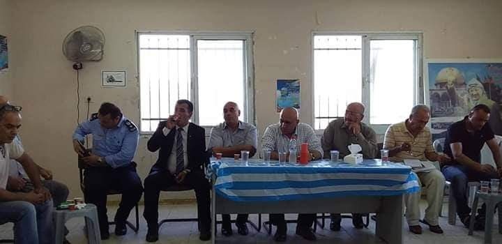 محافظ جنين ومدير الحكم المحلي يطلعان على إحتياجات بلدة جبع جنوب جنين