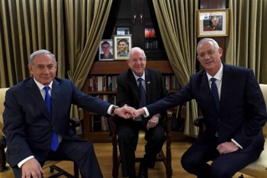 الاتفاق على حكومة وحدة في إسرائيل
