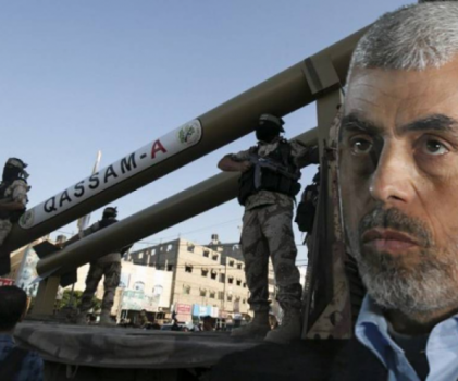 السنوار الشخصية الخامسة ضمن 'أكثر الشخصيات تأثيرًا' على الإسرائيليين