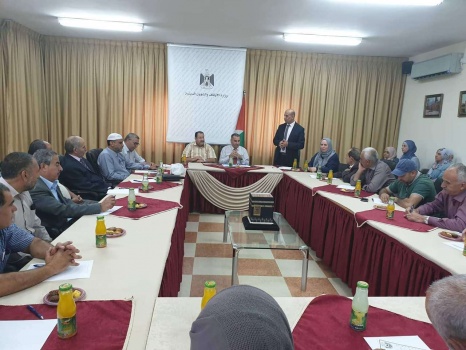 صندوق الزكاة الفلسطيني انفق قرابة النص مليون دينار الشهر  الماضي