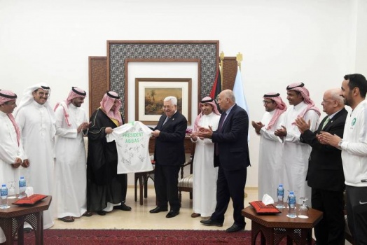 ماذا قال الرئيس للمنتخب السعودي؟