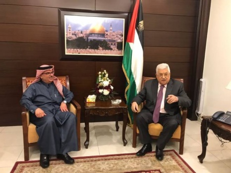الرئيس يلتقي العمادي ويؤكد أهمية إجراء الانتخابات