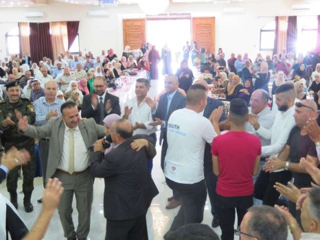 إحتفال في جنين بمناسبة يوم المسن العالمي