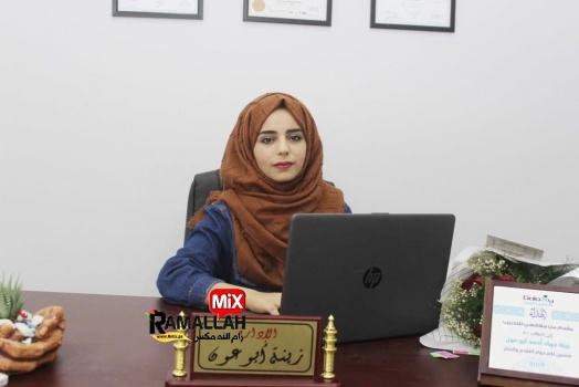 زينة أبو عون .. قصة نجاح أول فتاة بمحافظة جنين مختصة بـ "صيانة الهواتف"