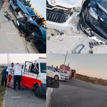 إصابات في حادث سير جنوب شرق بيت لحم