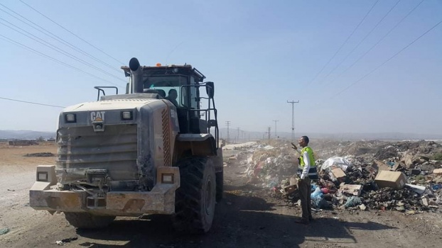 جنين:تحذير للمواطنين من إلقاء النفيات على شارع الناصرة