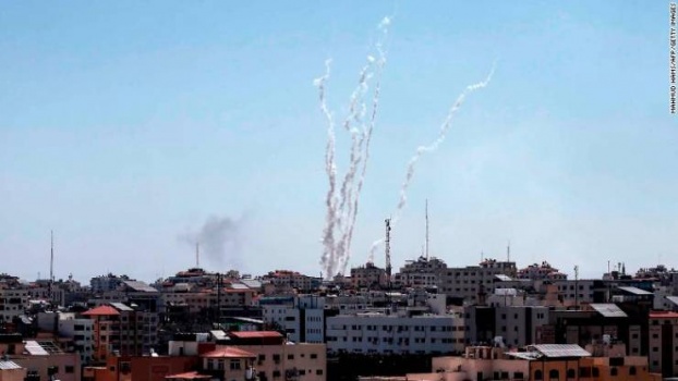 جيش الاحتلال: رصد إطلاق 5 صواريخ من غزة