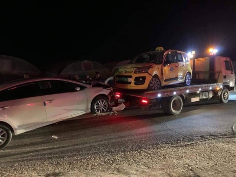 صور..6 إصابات بحادث سير على مدخل بلدة السيلة الحارثية غرب جنين