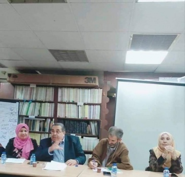 مكتبة بلدية جنين ومكتب وزارة الثقافة يستضيفان الشاعر فراس حج محمد