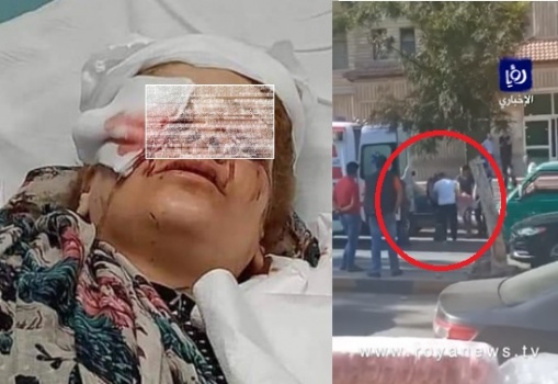 أردنية تُخرج طليقها من قاعة المحكمة &ldquo;مُحمّلاً&rdquo; في سيارة إسعاف .. ماذا فعلت به!