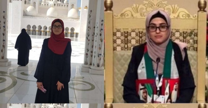 أسيل ابو صلاح حفظت 15 جزءاً من القرأن خلال 3شهور وحصدت المركز الثاني في مسابقة دولية