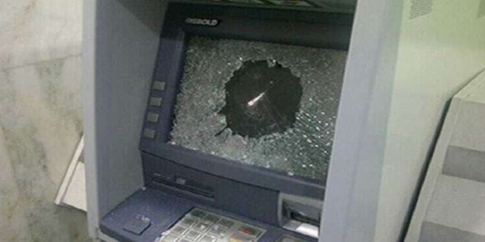 سرقة صراف آلي جنوب نابلس