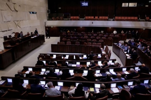تقديم مشروع قانون حل الكنيست الـ 22
