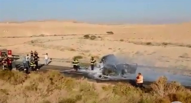 مصرع شخصين في حادث سير قرب إيلات