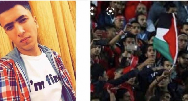 مصر.. تجديد حبس شاب رفع علم فلسطين بمباراة!