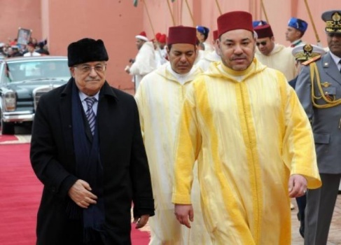 الرئيس عباس يشيد بمواقف ملك المغرب محمد السادس