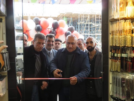 جنين:إفتتاح بازار الخير لدعم مرضى السرطان ودار الأيتام وبيت المسنين