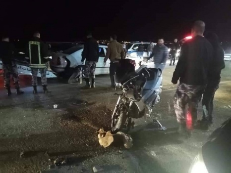 إصابتان نتيجة حادث سير غرب جنين