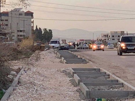الاحتلال يعيق حركة المواطنين على حاجز عسكري غرب جنين