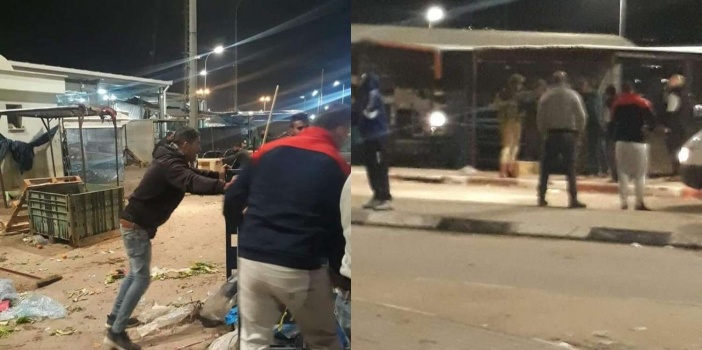 الاحتلال يهدم بسطات بالقرب من حاجز الجلمة العسكري