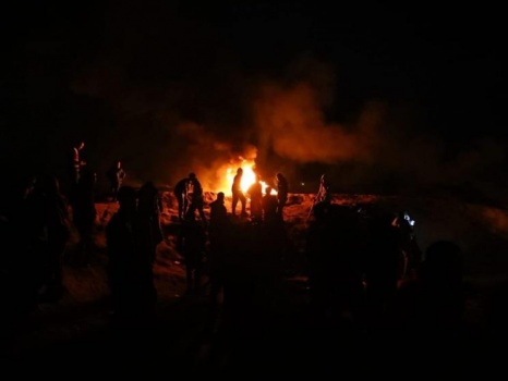فيديو- استشهاد 3 اطفال برصاص الاحتلال على حدود غزة