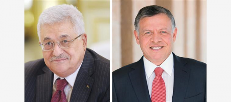 خلال إتصال هاتفي …الملك الاردني للرئيس عباس: سنواصل دعم الشعب الفلسطيني