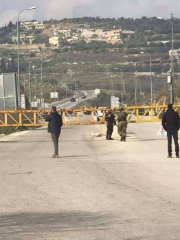الاحتلال يغلق مداخل بلدات في الضفة