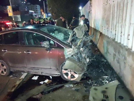 مصرع مهندس بحادث سير ذاتي بنابلس