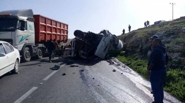 حادث سير كل 90 دقيقه وحالة وفاة كل 72 ساعه في فلسطين