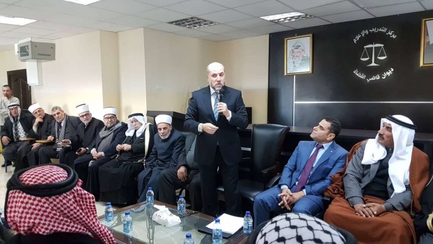 الهباش يلتقي شيوخ ومخاتير عشائر المحافظات الشمالية