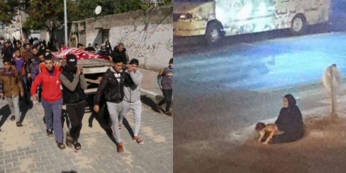 غزة: الشرطة والتنمية الاجتماعية يُعقبان على قضية دهس متسولة ووفاتها وإصابة ابنتها