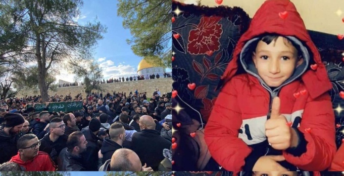 أوجع القلوب...جماهير حاشدة تشيع الطفل قيس أبو إرميلة في القدس