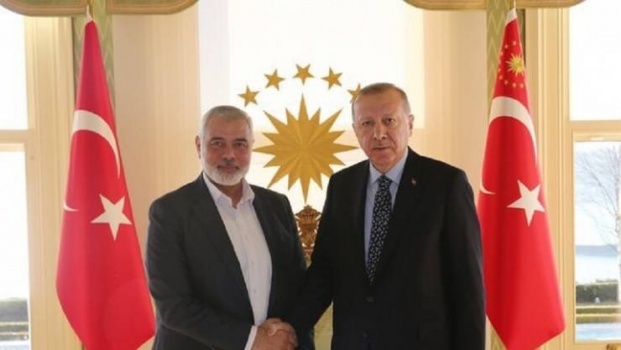هنية واردوغان يجتمعان بعيدا عن العدسات