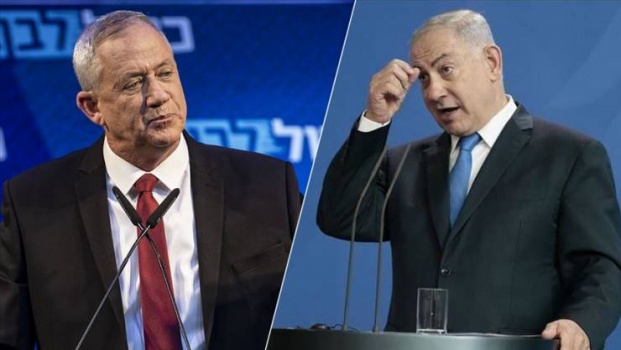 غانتس يهاجم نتنياهو: لا يمكن أن يكون رئيساً للوزراء