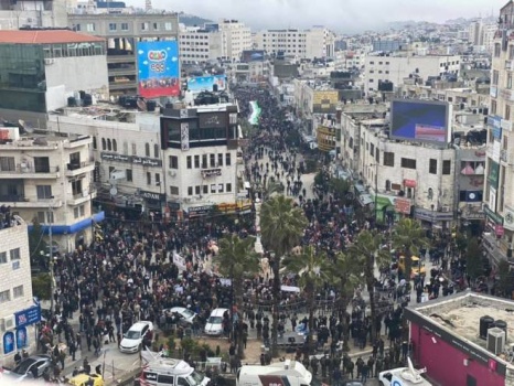 مباشر| شعبنا يخرج رفضا لصفقة القرن