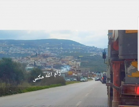مواجهات مع الإحتلال ونصب حواجز متفرقة في جنين