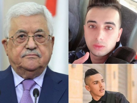 الرئيس يعزي ذوي الشهيدين الرقيب أول طارق بدوان ويزن أبو طبيخ