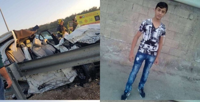وحيد لذويه...مصرع فتى من قلقيلية وإصابتان بحادث سير مروع