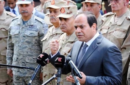 السيسي يطالب القوات المسلحة برفع درجة الاستعداد القصوى لحماية أمن مصر القومي 